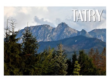 TATRY - Giewont - Góry Szczyt - Magnes na lodówkę