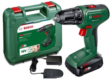 WKRĘTARKA BOSCH EasyDrill 18V-38 + Aku 2,0Ah + Ładowarka + WALIZKA