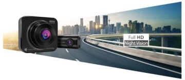Navitel AR280 ДВОЙНОЙ рекордер, задняя камера + карта 64 ГБ