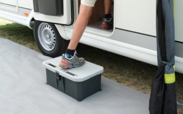 Входная полка 2в1 BRUNNER BOXSTEP NG 150 кг