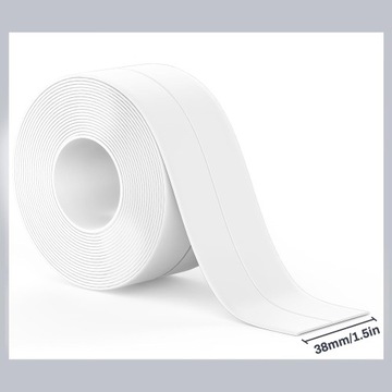 ЛЕНТА САМОКЛЕЯЩАЯСЯ УПЛОТНИТЕЛЬНАЯ ДЛЯ ВАННЫ, 3 ШТ.