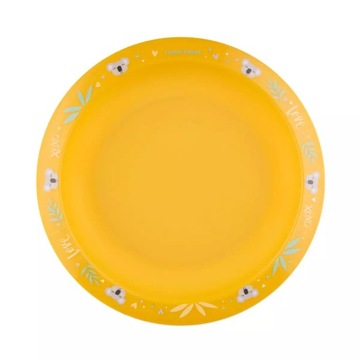 CANPOL BABIES ПЕРВЫЙ НАБОР ПОСУДЫ С ЭКЗОТИЧЕСКИМИ ЖИВОТНЫМИ ТАРЕЛКА-ЧАШКА 4М+