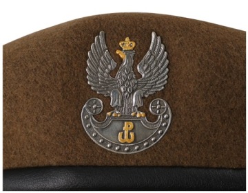 Военный парадный берет территориальных сил обороны WOT Wool Brown 59