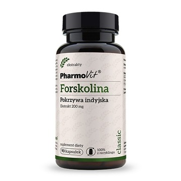 Pokrzywa indyjska 200mg 90 kaps Forskolina PharmoV