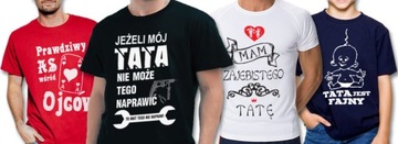 Футболка с принтом специально для папы, папы, ко дню отца - М