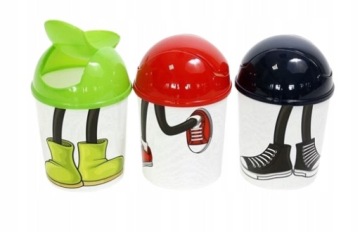 МИНИ-МУСОРНОЕ ВОРЗИНО ДЛЯ ДЕТЕЙ, ОТКРЫТОЕ, РАЗНЫЕ ЦВЕТА