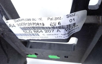 5L0864207A LOKETNÍ OPĚRKA 1.6 TDI 77 2009 SKODA YETI (5L)