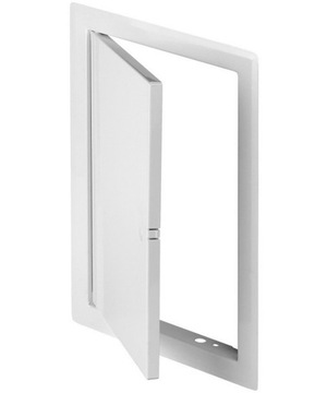 DRZWICZKI REWIZYJNE METALOWE BIAŁE 30x50