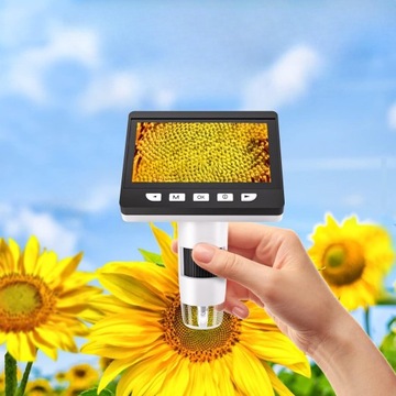 ТОЧНЫЙ ЦИФРОВОЙ МИКРОСКОП ZOOM X1000 ZOOM HD МОНИТОР, ВИД НА ПК