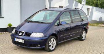Seat Alhambra I (7MS) Minivan Facelifting 2.0 TDI 140KM 2009 Seat Alhambra 2,0 TDI 140km 6-Biegow Navi Klimatronic 7-Osob Hak 2.0, zdjęcie 8