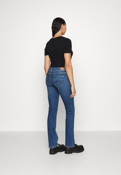 Pepe Jeans NH4 qld spodnie dzwony jeans kieszenie 26/32