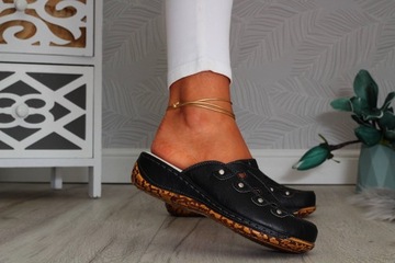 ШЛЕПАНЦЫ ЖЕНСКИЕ ОРТОПЕДИЧЕСКИЕ ИЗ ЛЕГКОЙ ШИТОЙ КОЖИ