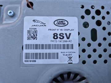 DISPLEJ RANGE ROVER EVOQUE L538 FK72-19C299-AC