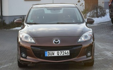 Mazda 3 II Hatchback Facelifting 1.6 MZR 105KM 2012 Mazda 3 1.6B 114 TYS KM Navi Brazowy Metalik 2 KPL KOL Sprowadzony, zdjęcie 1