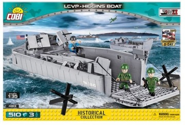 Klocki 4813 COBI Mała Armia WS LCVP Higgins Boat 5