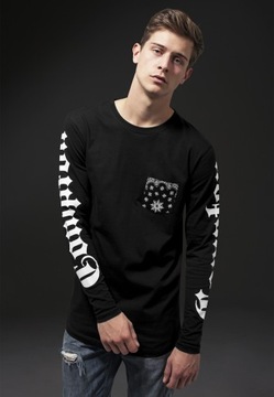 Longsleeve MT328 Compton Pocket Bandana Black Mister Tee S