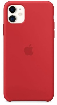 SILIKONOWE ETUI OBUDOWA DO IPHONE 11 CZERWONY