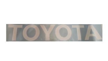 NAKLEJKA WIDŁOWY TOYOTA TYŁ NAPIS