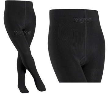 Чёрные КОЛГОТКИ Хлопковые колготки на 116-122 ЛЕТ!