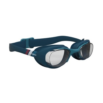 Okulary pływackie nieparujące dla dorosłych regulowane XBase granatowe L