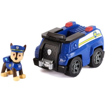 АВТОМОБИЛЬ PAW PATROL CHASE, ПОЛИЦЕЙСКАЯ АВТОМОБИЛЬ + ФИГУРКА