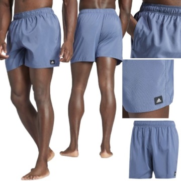 ADIDAS SOLID CLX МУЖСКИЕ ШОРТЫ ДЛЯ ПЛАВАНИЯ СИНИЕ M