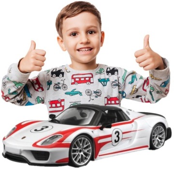 Bburago Porsche Auto Race 918 Weissach 1:24