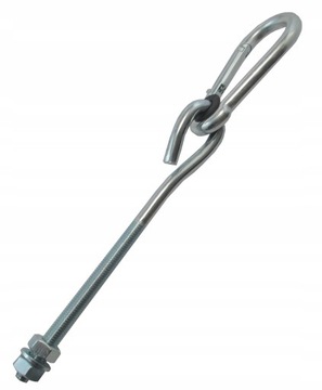 HAK HUŚTAWKOWY HAMAK Z KARABIŃCZYKIEM M10 270mm