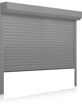 BRAMA osłona ROLOWANA GARAŻOWA roleta 250x220cm