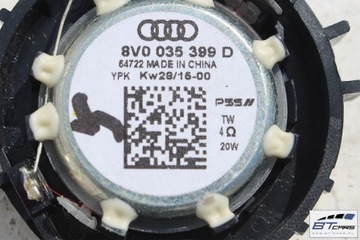AUDI A3 Q2 GŁOŚNIKI ZESTAW GŁOŚNIKÓW 8V4035411B 8V0035415D 8V0035382D 8V003