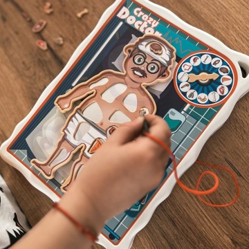 БЕЗУМНЫЙ ДОКТОР АРКАДНАЯ НАСТОЛЬНАЯ ИГРА МАЛЕНЬКИЙ ДОКТОР ВУПИ