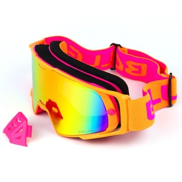 ОЧКИ ДЛЯ МОТОКРОССА МОТОЦИКЛА ВЕТРОЗАЩИТНЫЕ СТЕКЛА