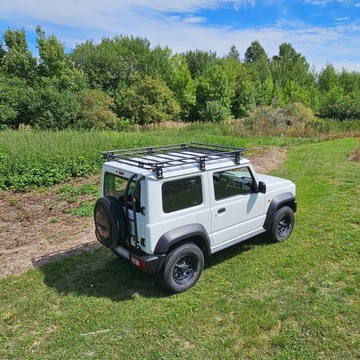 Suzuki Jimny 4 багажник на крыше без сетки, корзина на крыше-платформе
