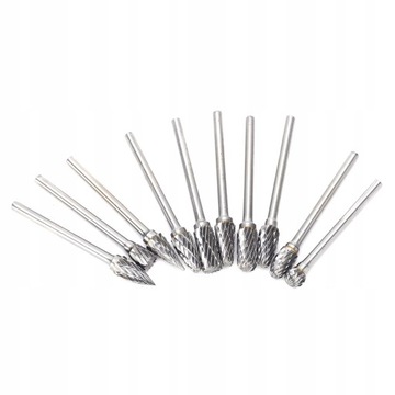 10шт. РОТОРНЫЙ НАПИЛЬНИК ШЛИФОВАЛЬНАЯ ГОЛОВКА