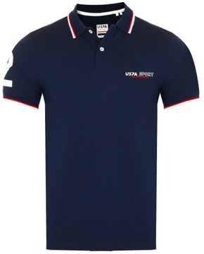 U.S. POLO ASSN. MĘSKA KOSZULKA POLO PIER 197 65192 50336 179 POLÓWKA MĘSKA