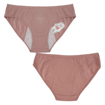 4X MAJTKI MENSTRUACYJNE BAWEŁNIANE DZIEWCZĘCE (10-16 lat) MIX KOLORÓW 2 1