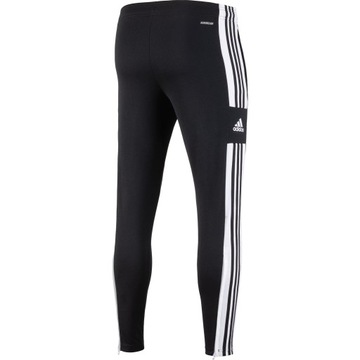 MĘSKIE SPODNIE DRESOWE ADIDAS SQUADRA 21 SPORTOWE ZWĘŻANE CZARNE r.XL