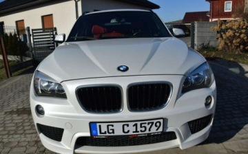 BMW X1 E84 Crossover Facelifting sDrive 20d 184KM 2014 BMW X1 2.0D M-Pakiet Navi Bial Perla 2 KPL Alufelg Sprowadzony 2.0, zdjęcie 5