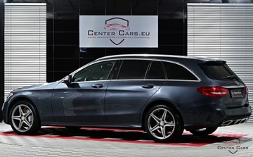 Mercedes Klasa C W205 Kombi 180 156KM 2014 Mercedes-Benz Klasa C 180 AMG FullLED Navi Skora El.Fot. Dynamic Black As, zdjęcie 11