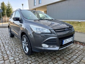 Ford Kuga II SUV 1.5 EcoBoost 150KM 2015 Ford Kuga Asystent ParkowaniaPDCEl. KlapaPodgrzewana szybaWzorowy Stan, zdjęcie 2