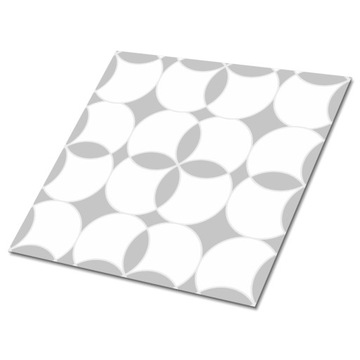 Samoprzylepna płytka PCV 30x30cm Geometryczne koła