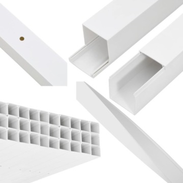 ПОЛОСКА КАБЕЛЬНЫЙ КАНАЛ КРЫШКА 60Х40ММ 30М ПВХ