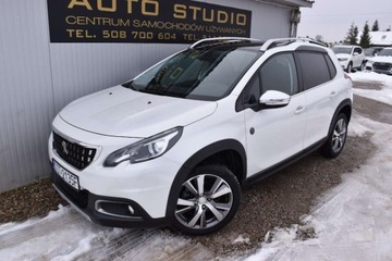 Peugeot 2008 I SUV Facelifting 1.2 PureTech 110KM 2018 Peugeot 2008 NaviKamera SkoraAlcantara Ambiente Led Panorama Klimatronic, zdjęcie 31