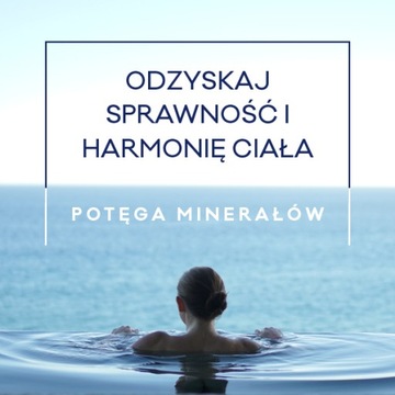 Magnez do kąpieli MINERALNA KĄPIEL z biszofitem NA STAWY Domowe SPA Do stóp