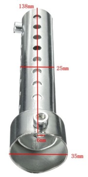 Звукоизоляционный глушитель DB Killer Exhaust 35 мм, Mute