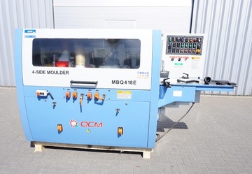 ЧЕТЫРЕХСТОРОННИЙ строгальный станок MBQ 418E weinig scm Winter Leadermac Reinmac