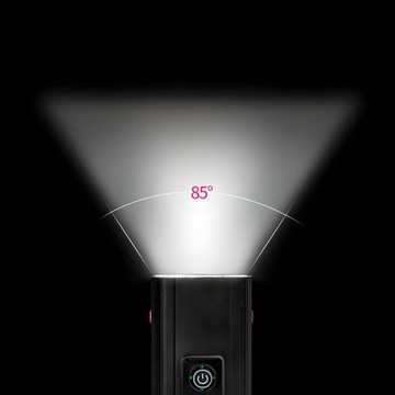 LAMPKA ROWEROWA LED PRZÓD + TYŁ NA USB MOCNA OŚWIETLENIE 1600LM POWERBANK