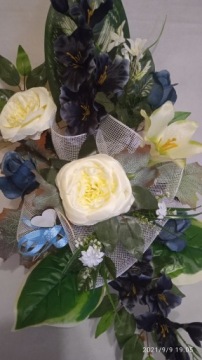 Цветы искусственный букет для посвящения вазы для преданности вазы