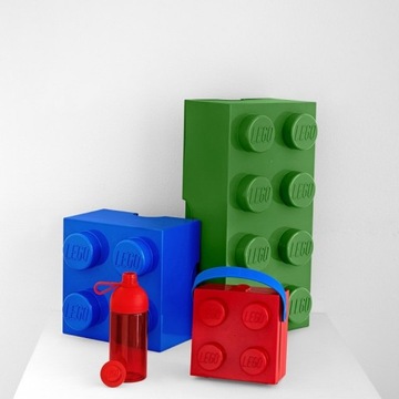 Прозрачная бутылочка LEGO 500 мл (Фиолетовый)