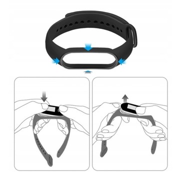 Ремешок для Smart Band MI BAND M3 M4 M5 RED